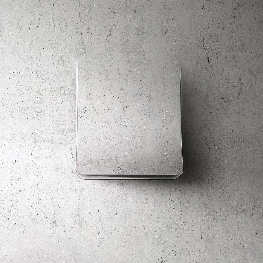 Наклонная вытяжка Elica NUAGE DRYWALL/F/75