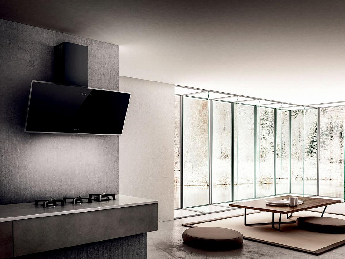 Наклонная вытяжка Elica SHIRE BK/A/90 NO PLUG