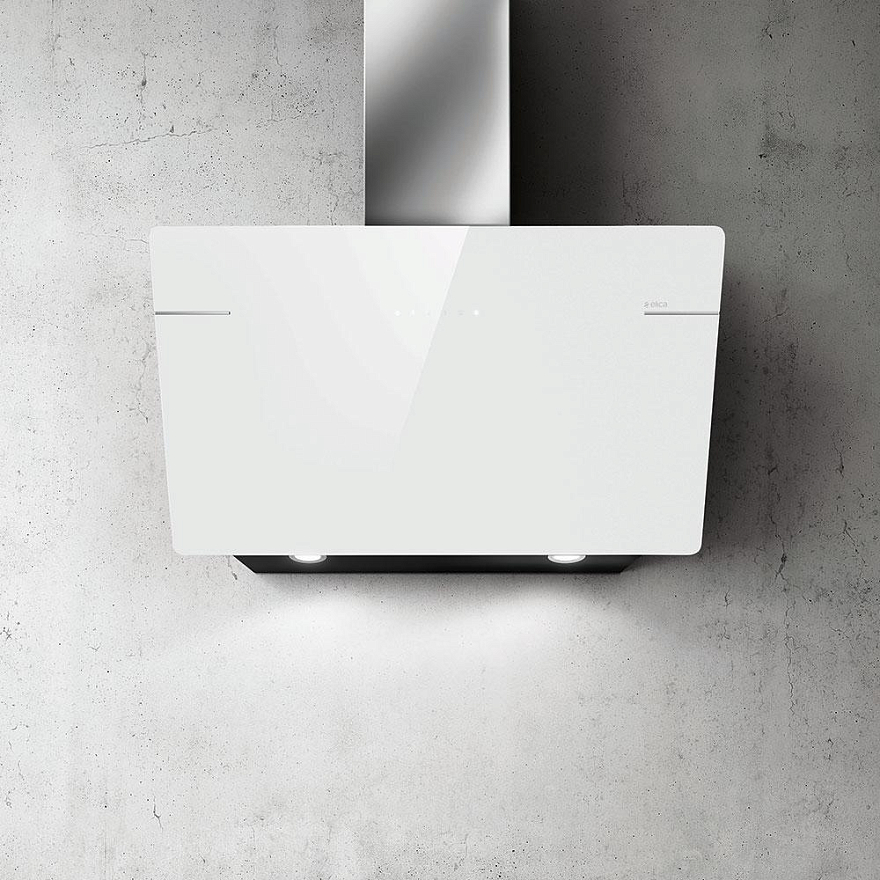 Наклонная вытяжка Elica L'ESSENZA WH/A/90
