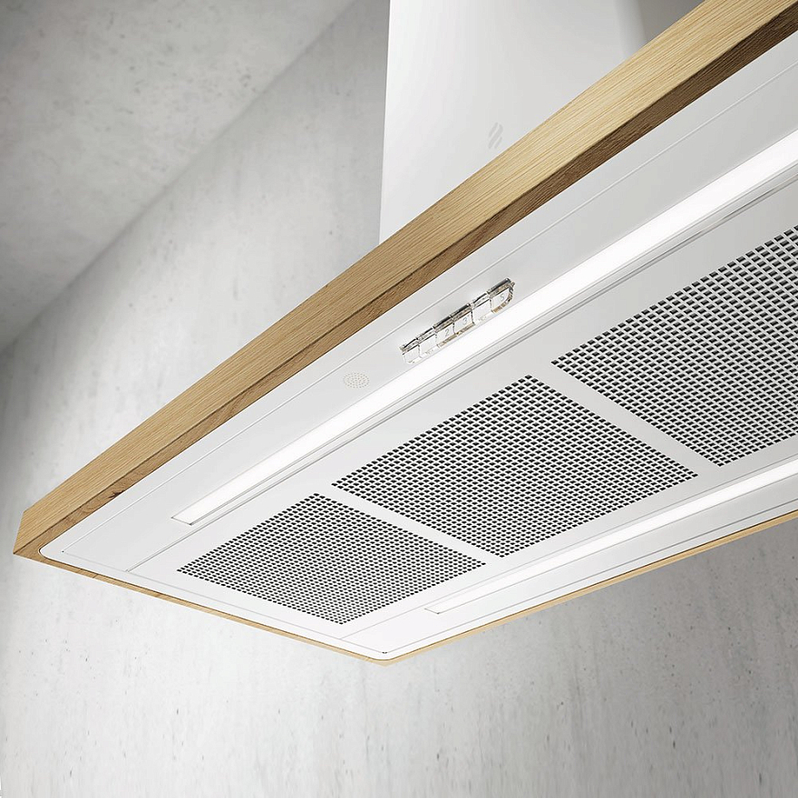 Вытяжка Elica BIO ISLAND WH/A/120X53 ROVERE