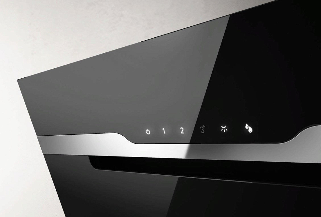 Наклонная вытяжка Elica MAJESTIC NO DRIP BL/A/90