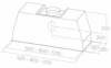 Встраиваемая вытяжка Elica CT35 PRO IX/A/90