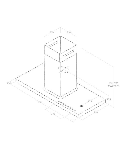 Настенная вытяжка Elica BIO WH/A 120 ROVERE