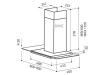 Настенная вытяжка Elica FLAT GLASS IX/A/60