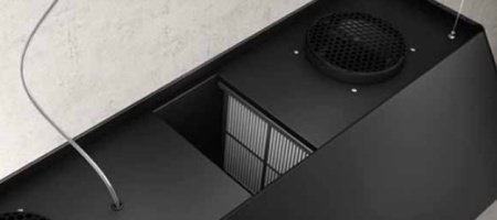 Подвесная вытяжка Elica IKONA MAXXI PURE BL MAT/F/120