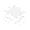 Индукционная варочная панель Elica LIEN DIAMOND 604 BL