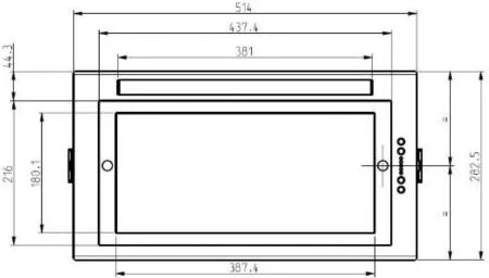 Встраиваемая вытяжка Elica LANE SENSOR @ BLMAT/A/52