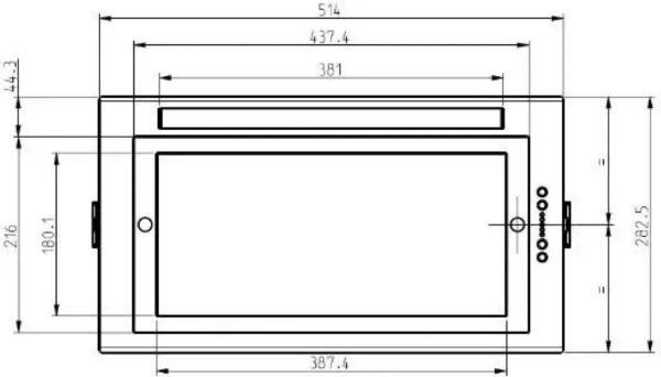Встраиваемая вытяжка Elica LANE SENSOR @ BLMAT/A/52