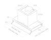 Встраиваемая вытяжка Elica BOXIN LX/BL MAT/A/60